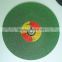 Black Green Yellow Red Brown 4" 105X1X16mm 14" 350X3X25.4mm cutting wheel cutting disc for INOX SS