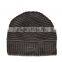 Bluetooth Beanie w/ Cable Knit Wireless Heaphones Mic Handsfree (Black)