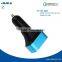 car cigarette lighter charger 5V 4.8a USB car charger for Mobile Phone