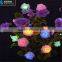 20pcs rose decorative string lights indoor with battery box(battery not included)