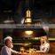 Loft Style Pendant Light with Edison Bulb Iron White Vintage Pendant Light