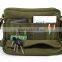 Vintage canvas mens messenger bag with multifunctional pockets