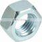 4.8 8.8 plain zinc white zinc blue yellow zinc HDG DIN934 hex nut