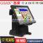 Fashion 15 inch touch screen all in one tower POS system
