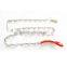 High Strength Dog Chain with Swivel Snap Hook,Dog Lead Chain with Nylon handle