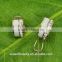 fashion designs cheap jewelry crystal white beaded earrings