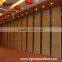 Dance studio moving walls sliding door acoustic operable wall