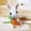 Handmade Diy Wool Crafts Needle felting kit The Rabbit And Carrot