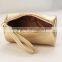 Gold color personalized small money bag cylinder style coin purse