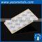 Custom metal furniture luggage bag parts label 2 hole metal tag