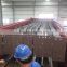Fast delivery pre-fabrication two-nave steel storage hall