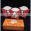 custom flexo printing egg tart packaging box