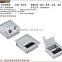New design office workstation Aluminum matter table-top cover