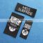 garment fashion clothes soft sew on woven tags