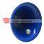 Metal hand bell with wooden handle in custom color for celebration