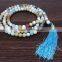 Amazonite jap Mala For Sale | Healing Stone Jap Mala | Prayer Beads