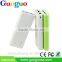 Guoguo 2A output portable dual usb LED torch mobile power bank 13200mah