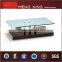 High technology durability high quality glass office meeting table