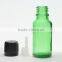 20ml Green Glass Euro Dropper Bottles