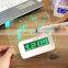 Good selling led message board alarm clock ,led writing clock ,led table clock