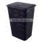 pp oem wholesale bathroom storage plastic rattan laundry basket