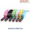 Hot selling noodle flat 2 in 1 usb retractable cable for iphone6 plus/Samsung