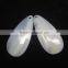 Exclusive Rare Arrival Mother of Pearl Gemstone Cabochon for Earring and Pendant Pear Shape