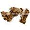 Dark Camel Leopard Pattern Design Stylish Classic Pure Wool Scarf Shawl Wraps