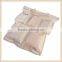 Jute linen wall hanging storage bag