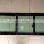sliding glass with frame