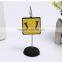Custom desk card holder clip, card holder standing clip, memo clip