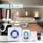 new wifi wireless home alarm system with door bell function with totally APP control and setup on the phone