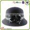 New Currents Design Wool Cap Felt Available Colourful Hats For Fashion Beautiful With Bowknot