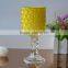 Glass type candle holder with long stem for sale