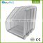 Office accessories double color 3 divided compartment metal mesh file organizer