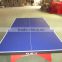 High quality factory 25mm foldable and movable tennis table