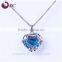 fashion women heart perfume essential oil necklace diffuser locket