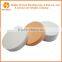 Round Makeup Latex Free Colorful powder brush puff