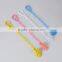 2015 New style free sample silicone nipple popular baby pacifier holder clip set
