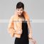 Discount orange mink fur coat wholesale