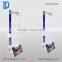 new designed customized pop cardboard hook standing products retail display