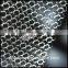 Architectural design metal chain ring mesh for modern house decoration