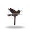 Iron Finish Planter Stick Bird