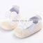 2016 cute baby white canvas shoes wholesale