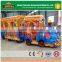 Theme park amusement rides of tourist elephant trackless train for sale