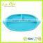 BPA Free 3 in 1 Divided Plates BPA-Free Silicone Dinner Plate