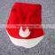Hot sale 28*35cm size non-woven fabric christmas hats for adults