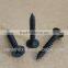 Countersunk Philips Bugel Head Black Phosphate Drywall Screws