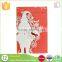  China factory flashing christmas card handmade greeting card for christmas