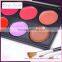 10 colors tattoo lip gloss case with led light and mirror